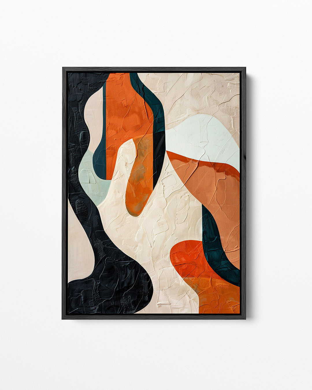 Organische vormen compositie Kunstwerk