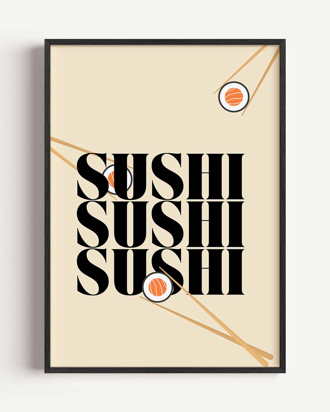 Sushi Liefhebbers Poster-WallArtistic