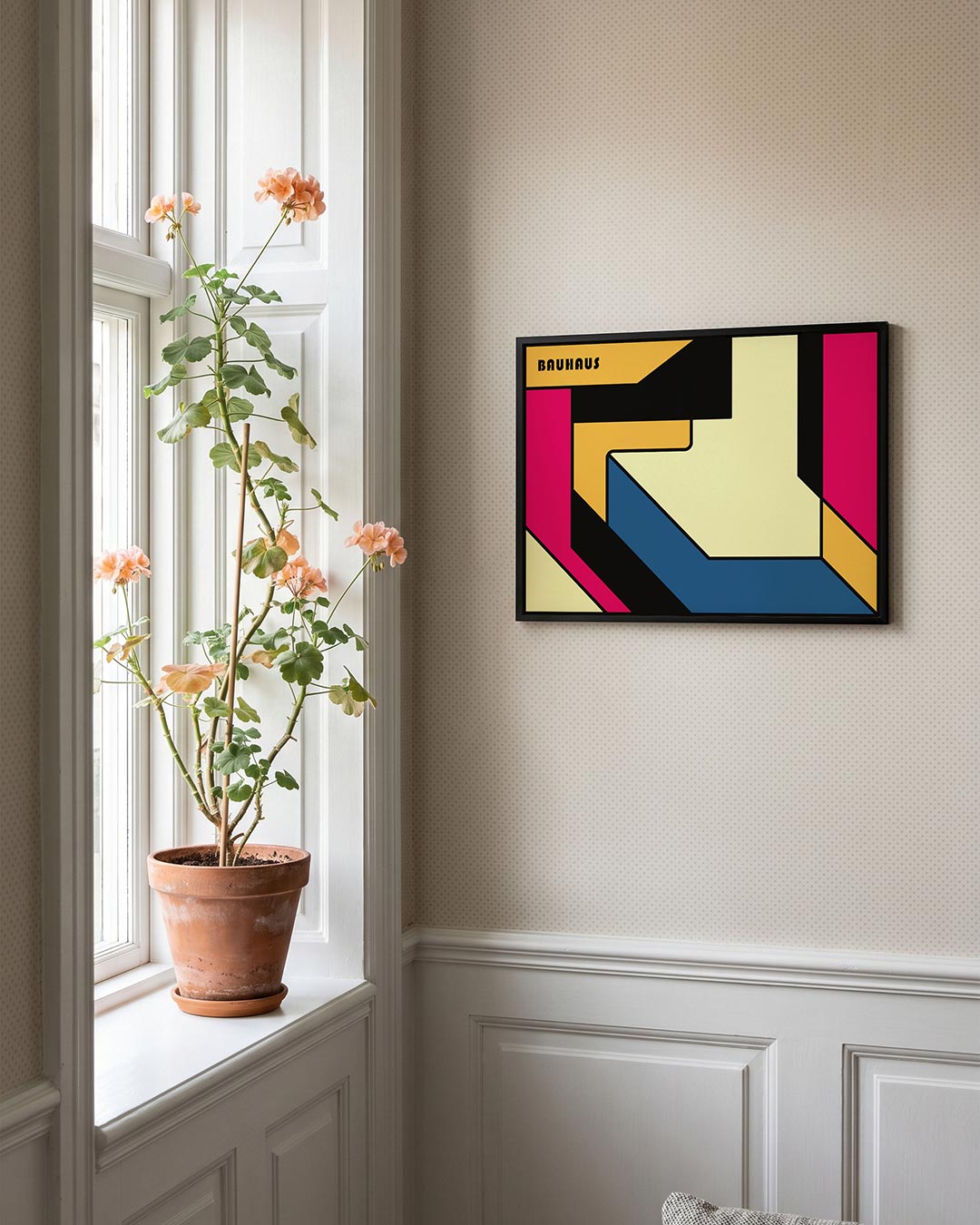Vorm en kleurvlakken Poster