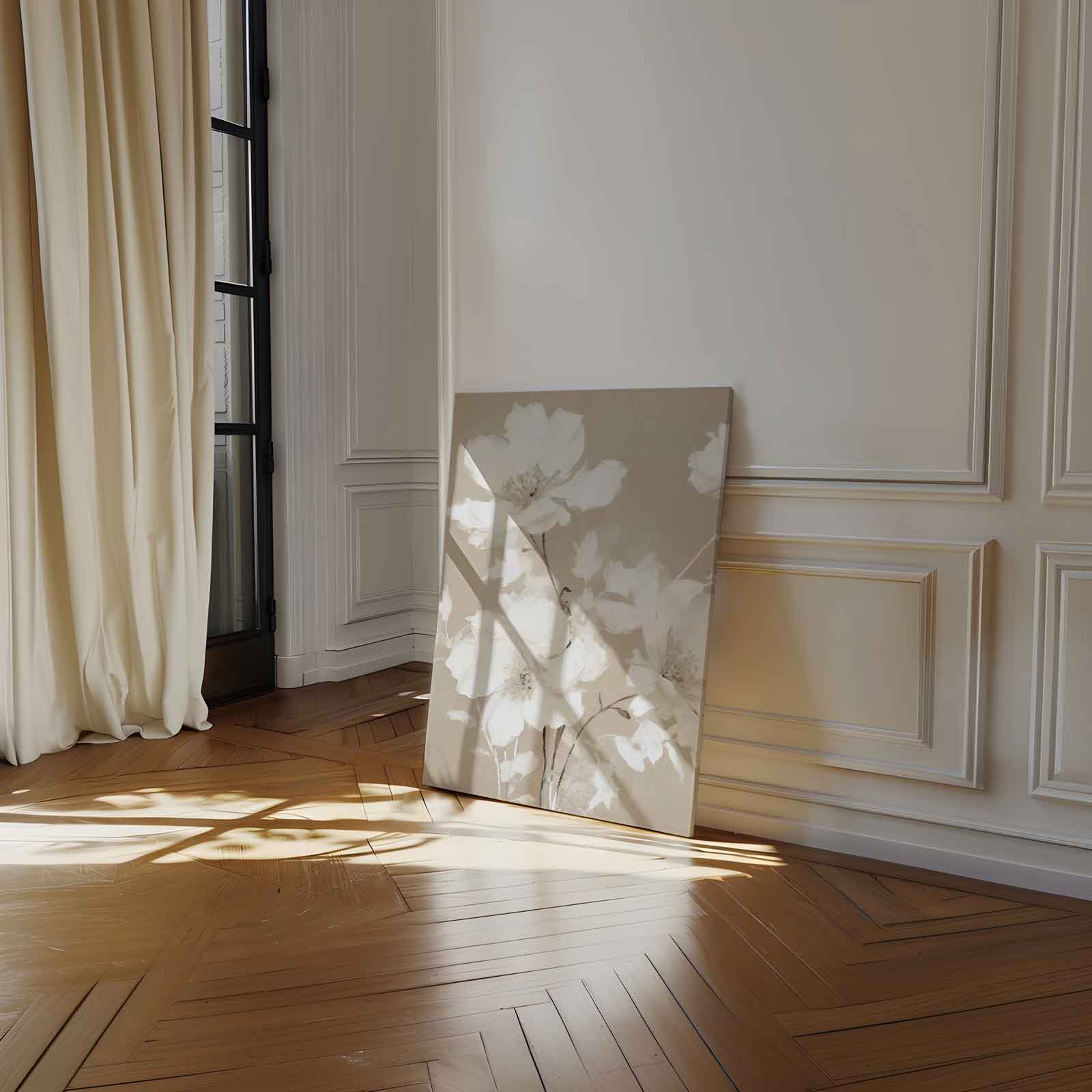 Zachte Bloemen Droom Kunstwerk-canvas-dibond-plexiglas-wanddecoratie-WallArtistic