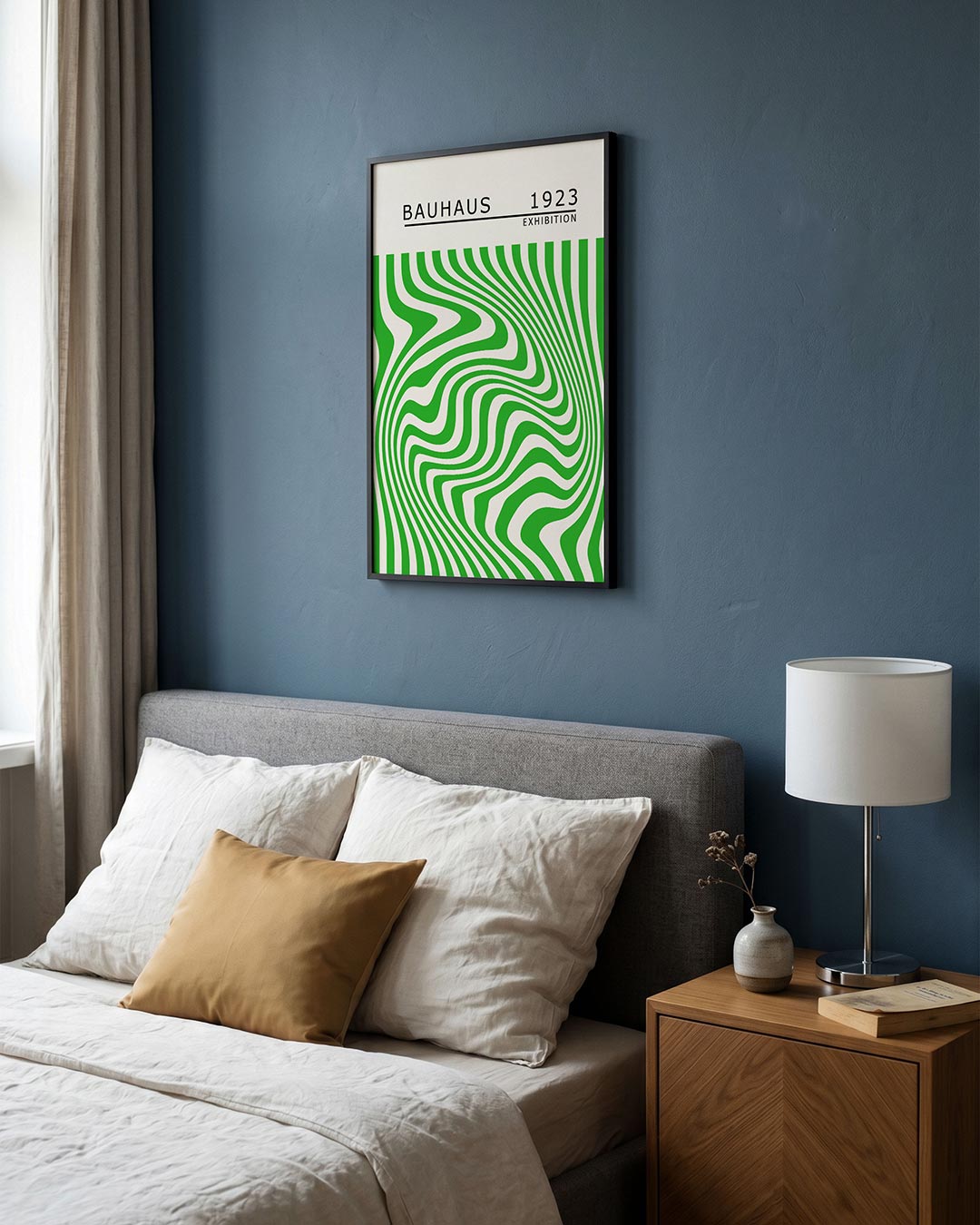 Golvend lijnenspel Poster