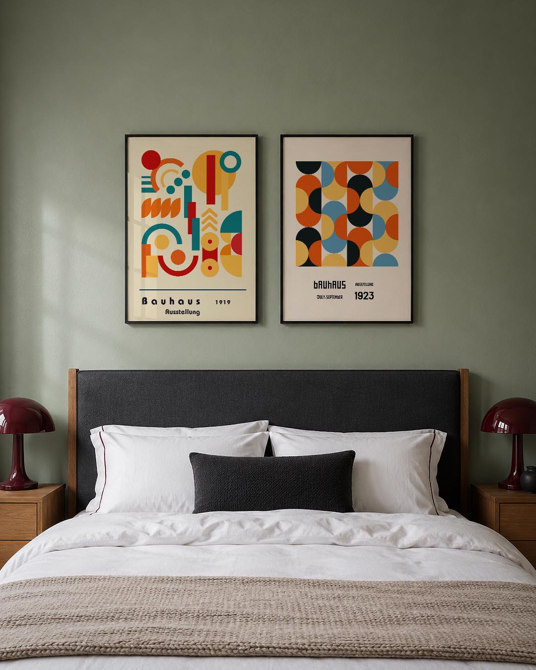 Vormen en kleurvlakken Posterset