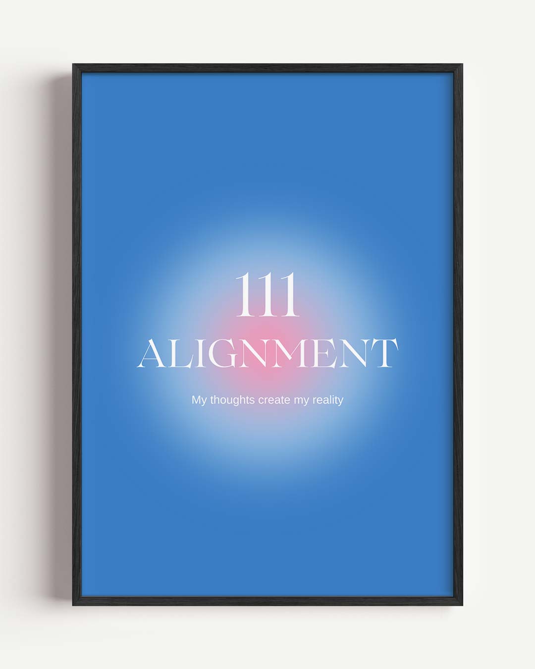 Inspirerende 111 Alignment Poster-WallArtistic