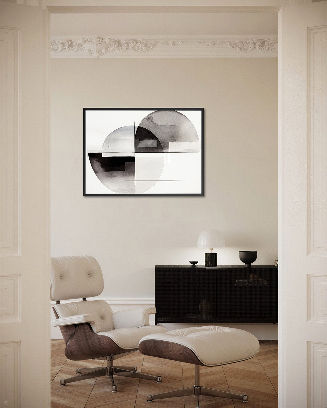 Geometrische vormen Kunstwerk
