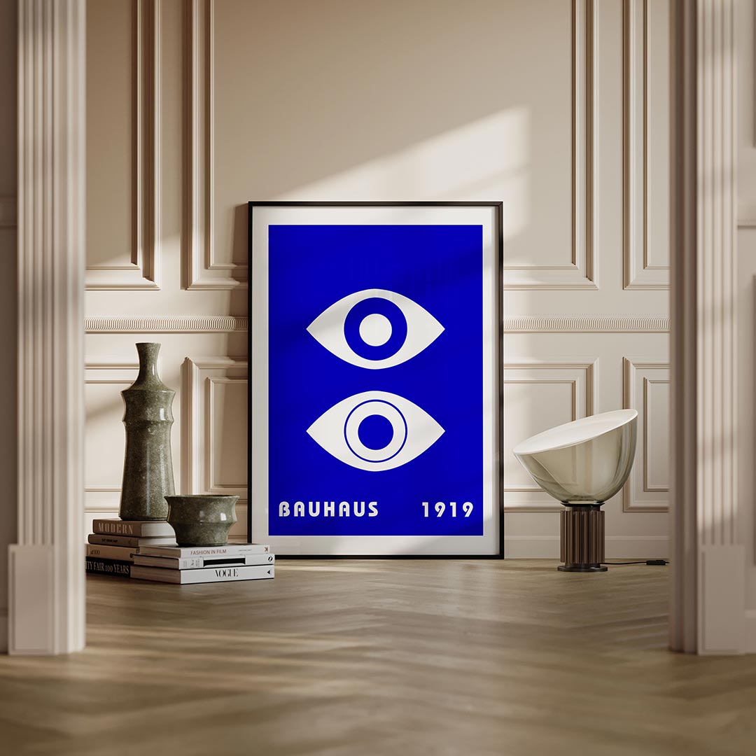 Oogvormen en kleur Poster