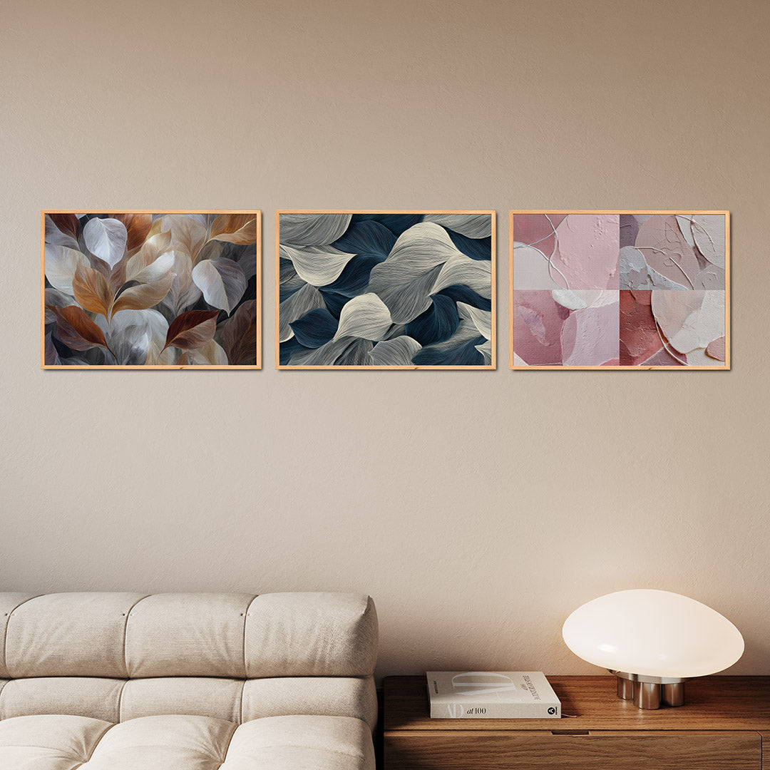 Bladpatroon harmonie Posterset