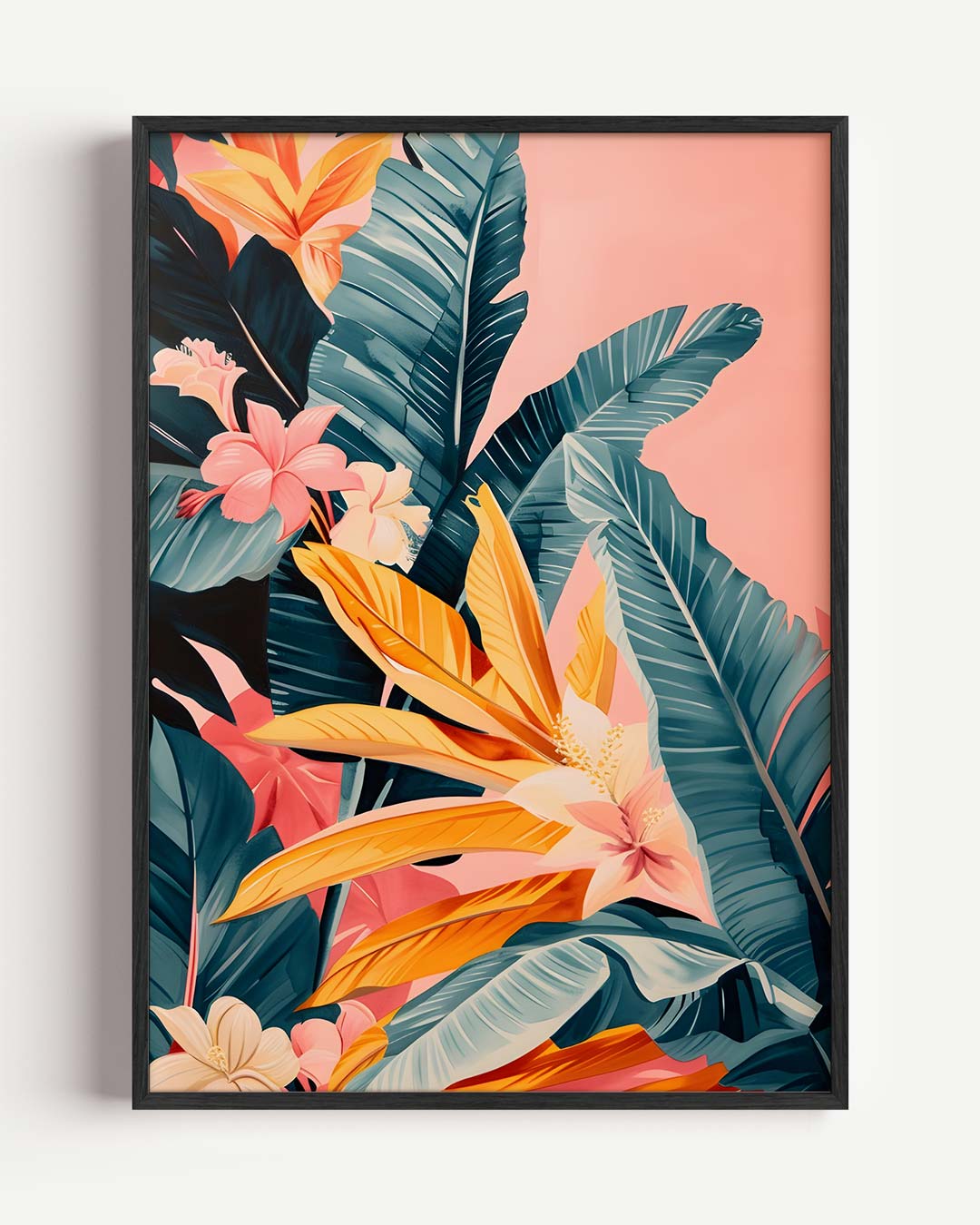 Tropische Bloemenpracht Poster-WallArtistic