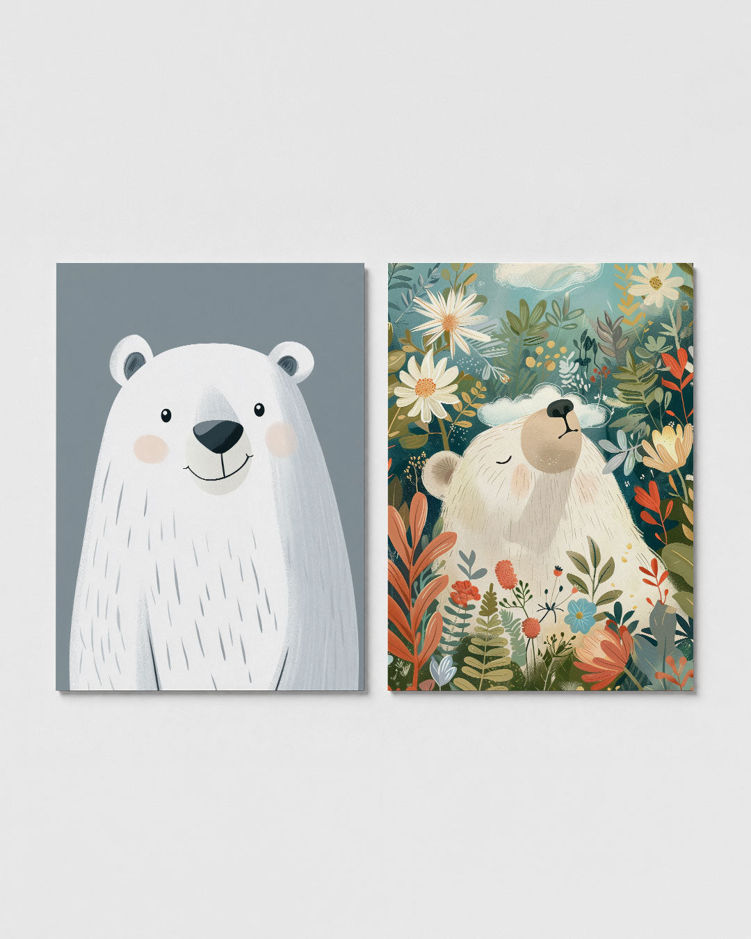 Vrolijke ijsbeer Posterset