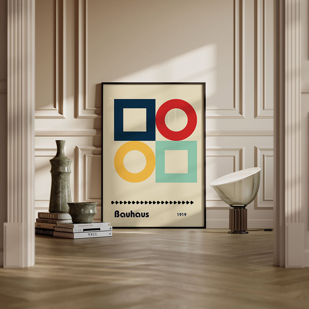 Vorm en kleur Poster