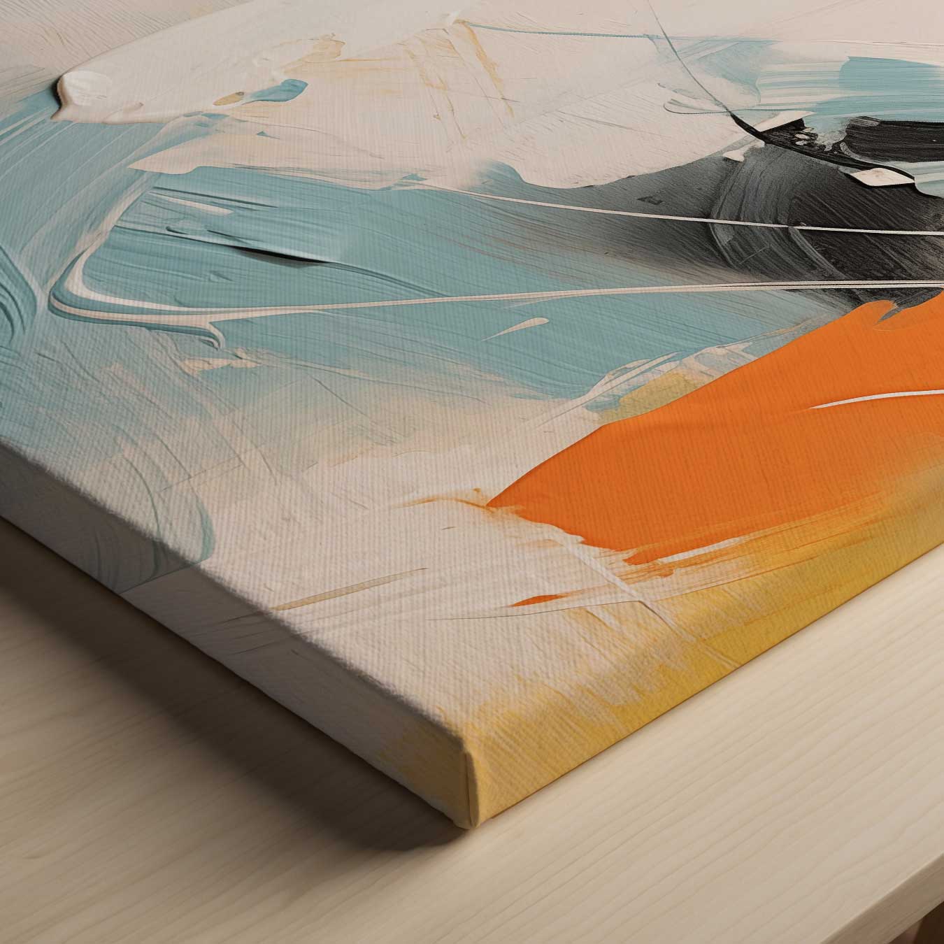 Dans van Kleuren Kunstwerk-canvas-dibond-plexiglas-wanddecoratie-WallArtistic