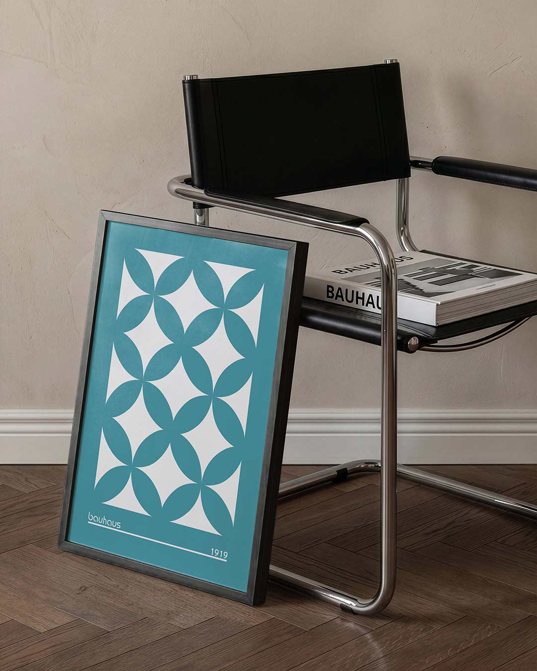 Vormritme en kleur Poster