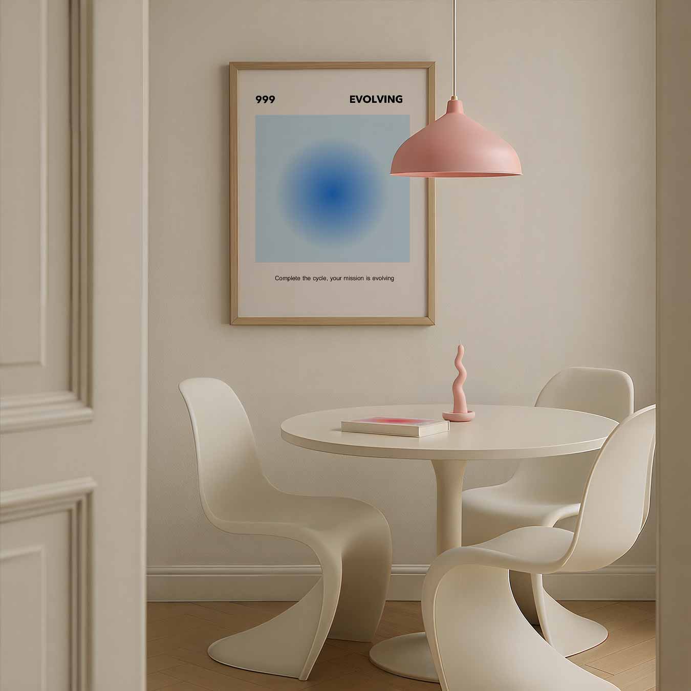 Inspirerende Evolutie Poster-WallArtistic