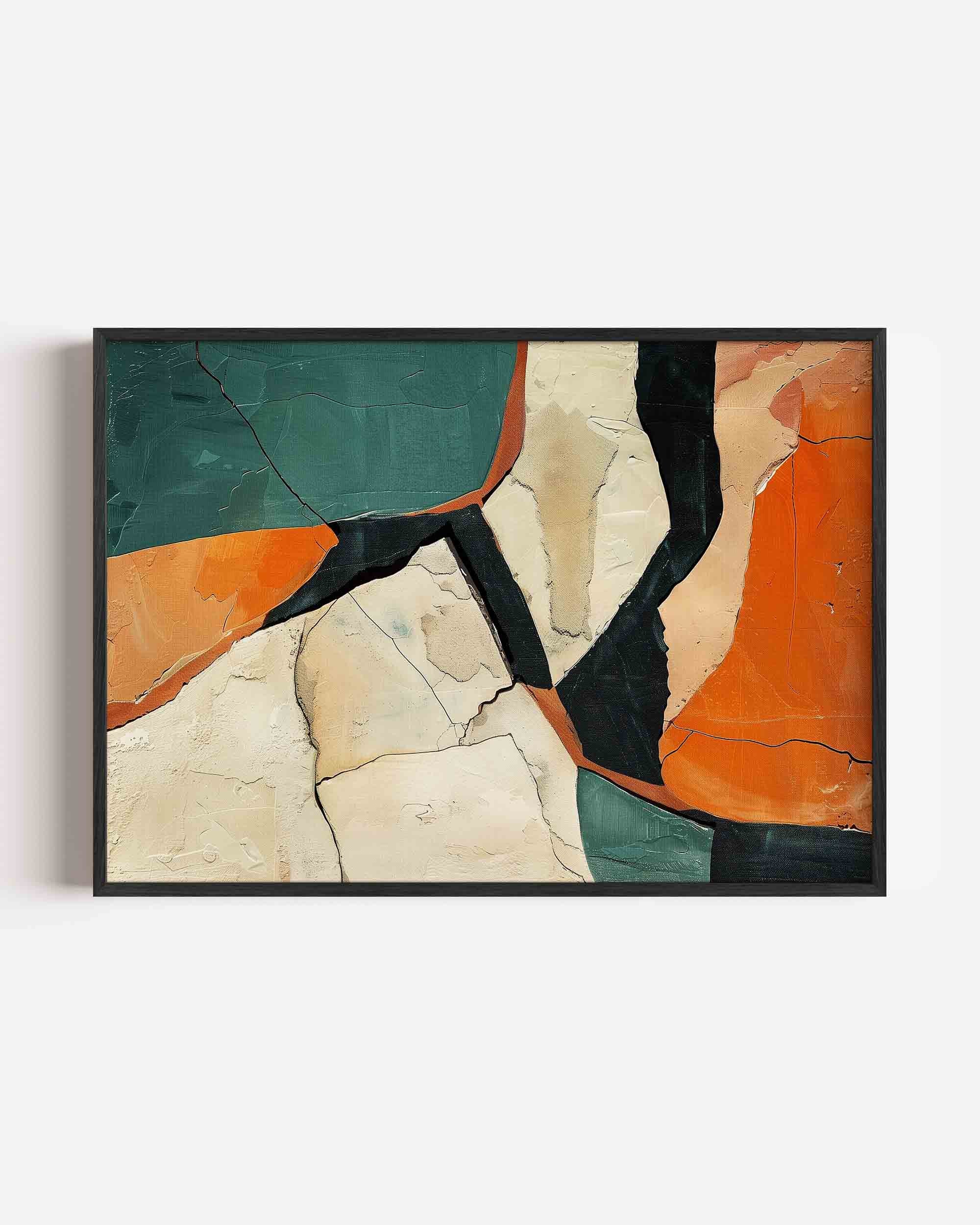 Abstracte vormen Poster