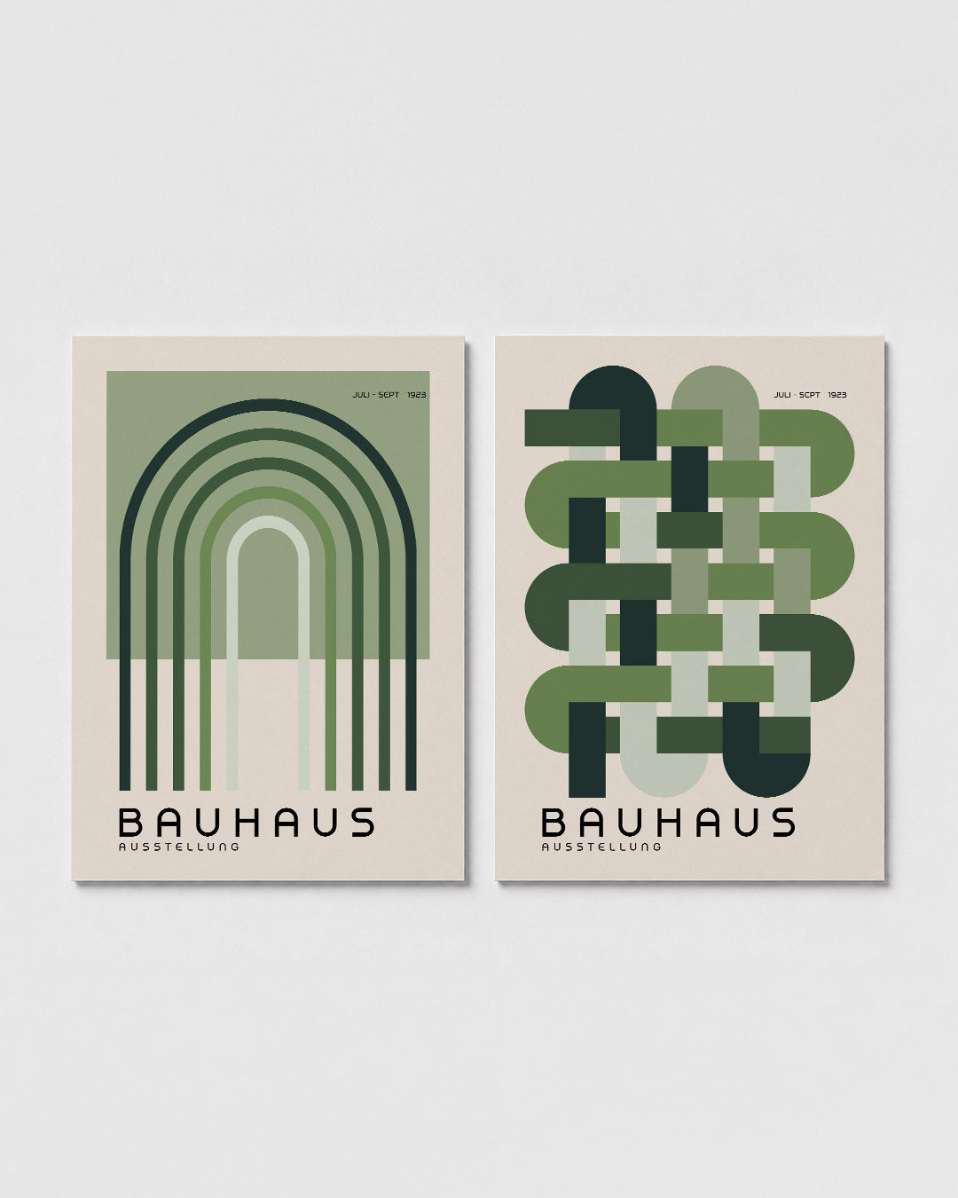 Boogvormen en lijnen Posterset