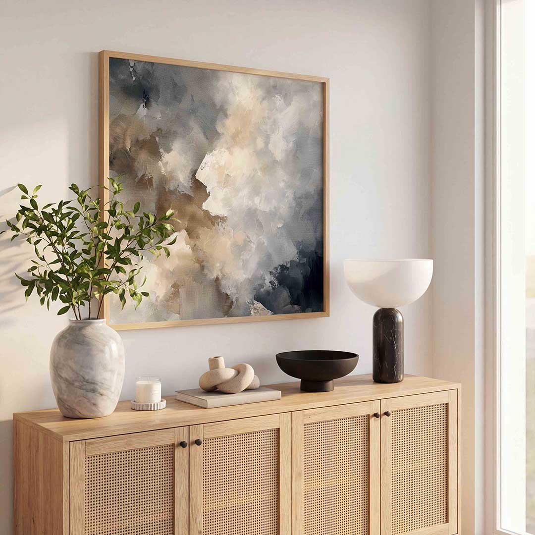 Abstracte wolken Poster