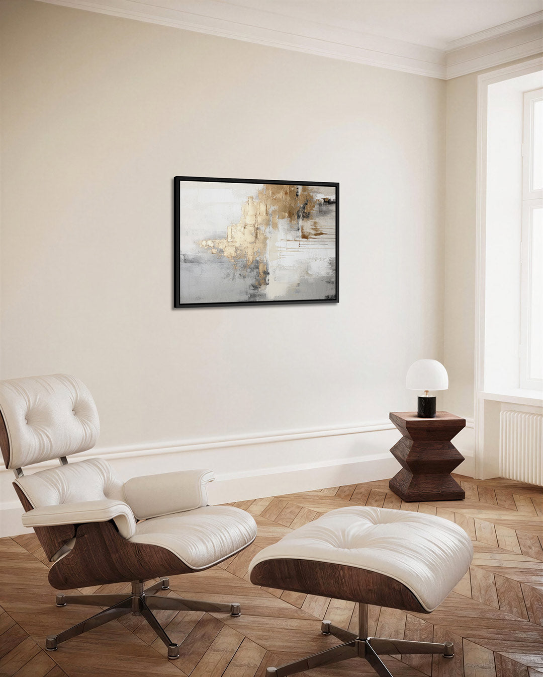 Gelaagde texturen Kunstwerk